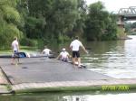 Getting on water in Dunavarsany 