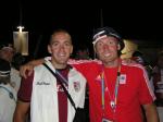 Tim and Jacob Norenburg at the closing ceremony 